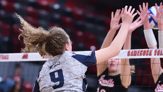 Anna Butler attacking