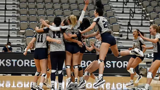 UNF team celebration photo