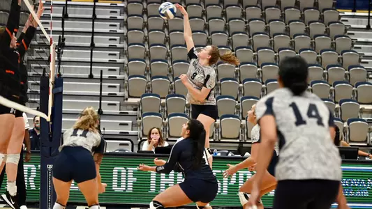 Anna Butler makes an attack