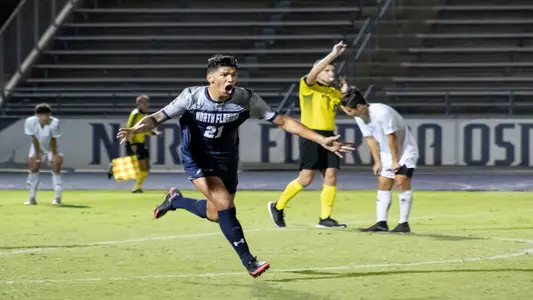 Acuna game-winning goal celebration