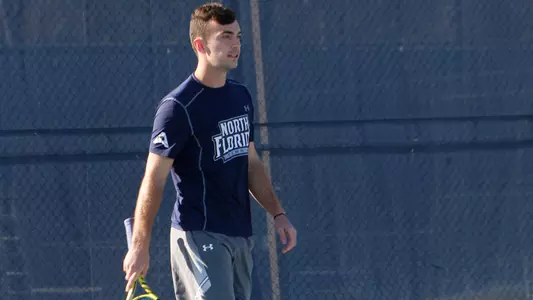 matt celebrating a point
