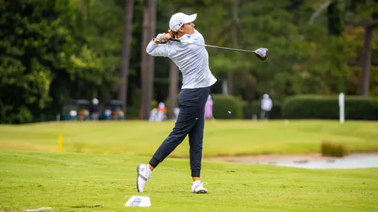 Dani Gonzalez tees off at Evie Odom Invite