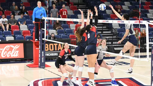 Maddie Boyd making an attack