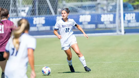 Zara Siassi looking up field