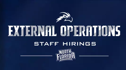 External Operations Staff Hirings Post with a blue background and an Osprey head