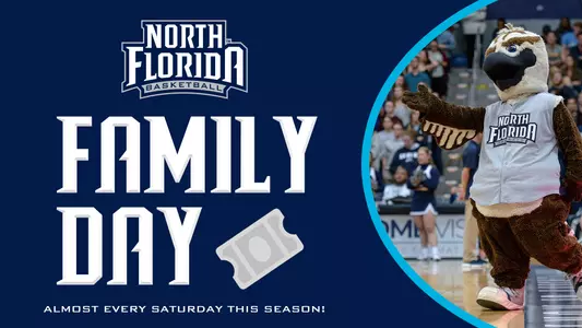Family Day graphic - Saturday this Season Graphic with a picture of Ozzie