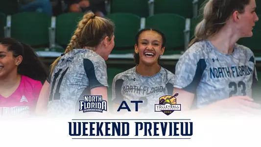 ASUN Volleyball Tournament Pre-Tournament preview graphic