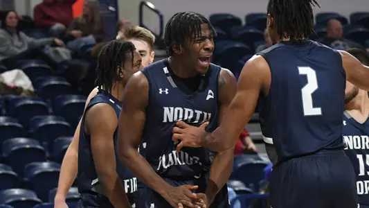 Dorian James celebrating a bucket