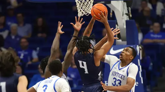 Trent Coleman shooting a jump shot