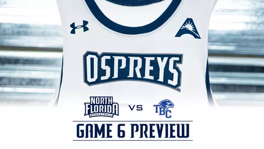 Game 6 Preview graphic vs. Trinity Baptist