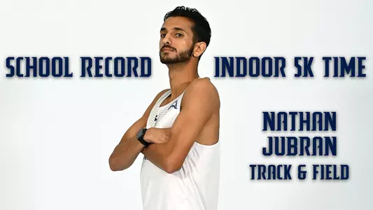 Nathan Jubran record indoor 5k time
