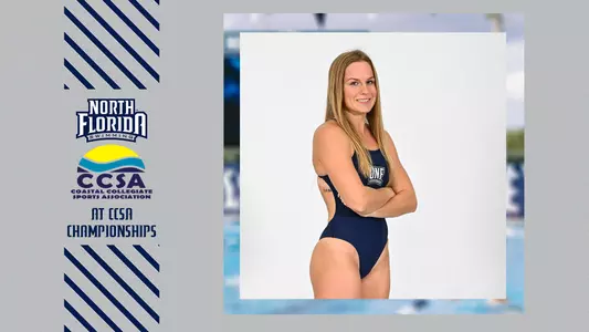 CCSA ChaCCSA Championships graphic with a picture of Ashley Kephartmpionships graphic with a picture of Ashley Kephart