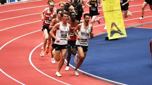 Nathan Jubran and Aidan O'Gorman running 1-2