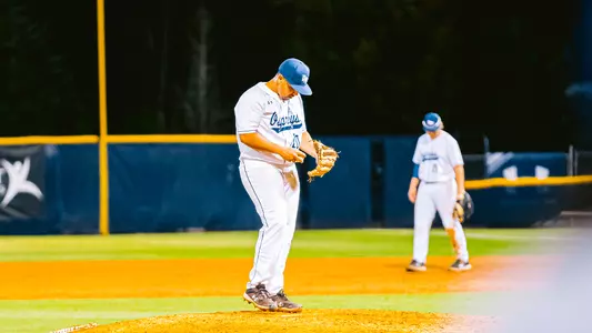 Jason Gonzalez between batters.