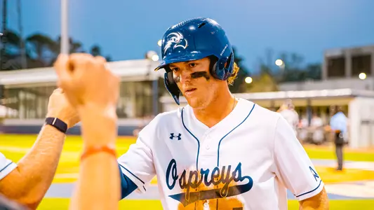 Cade Westbrook on his way back to the dugout.