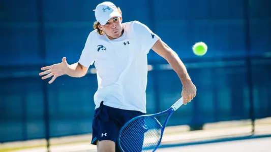 PJ kotan hitting a backhand slice