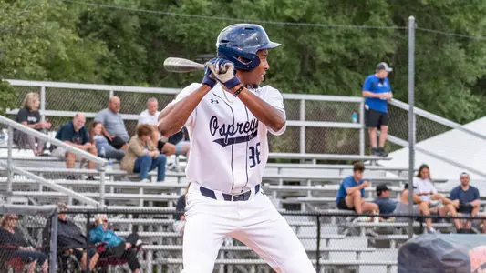 Justin Holmes batting against Stetson
