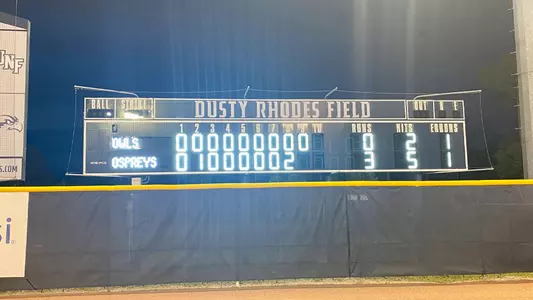 line score for Peter Holden with a pic of the scoreboard.