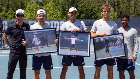 unf men's tennis senior photo