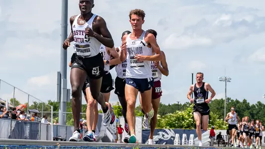 Aidan O'Gorman running in 5k at ASUN