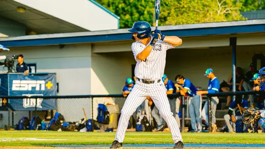 Brock Edge batting at the plate