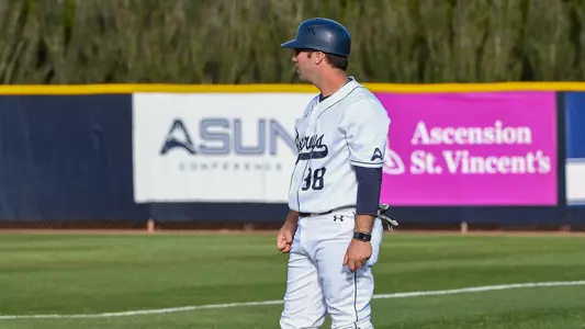 Kyle Brooks at first base