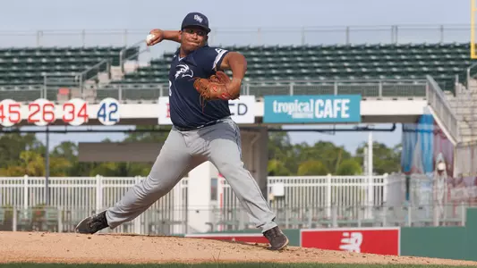 Jason Gonzalez throwing a pitch