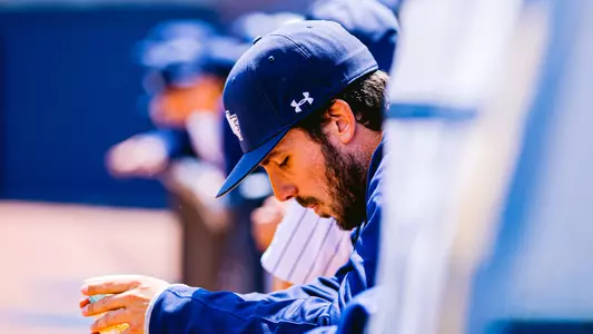 Ryan Jean in the dugout