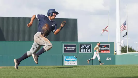 Aidan Sweatt rounding third base