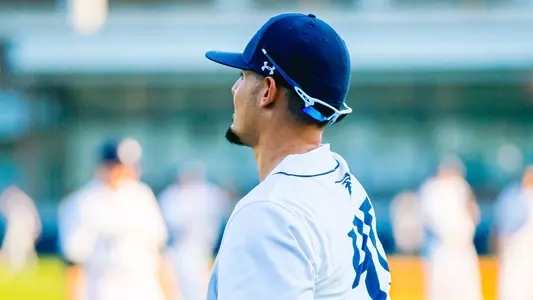 Jose Visaez down the third base line