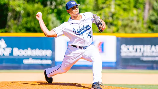 Jose Visaez throwing a pitch