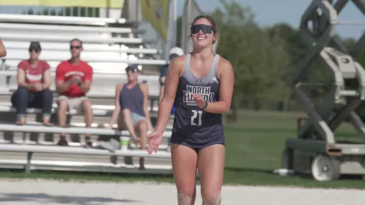 Madeline Camp celebrating