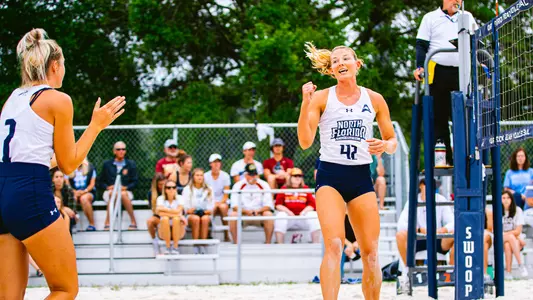 Taryn Griffey celebrating with Callie Workman