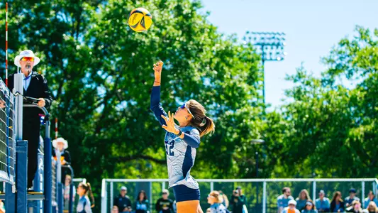 Mariana Feliciano Sanchez making an attack