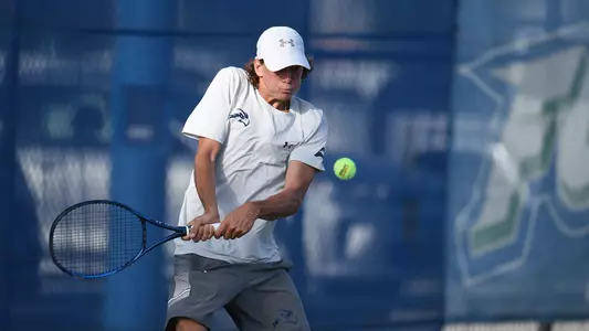 PJ Kotan hitting a backhand