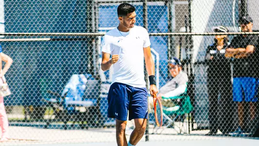Jorge Nunez pumping his fist