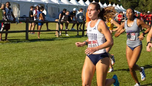 Hannah Martin leading at ASUN Championship
