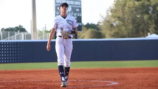 Izzy Kelly standing in the circle