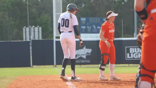 Maggie Trgo on third base