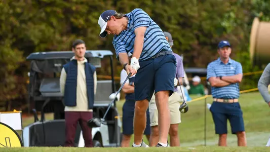Jason Duff tees off on box at ASUN meet