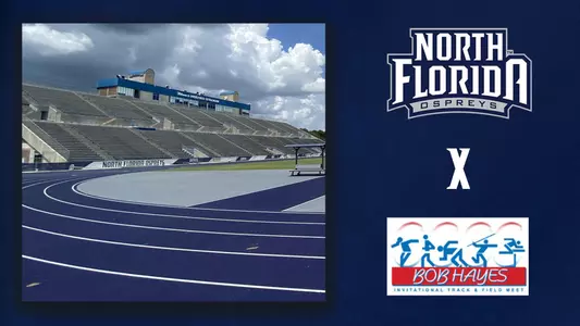 north florida ospreys and bob hayes logo unf logo and Hodges Stadium