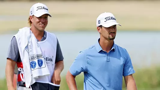 Philip Knowles walking ahead