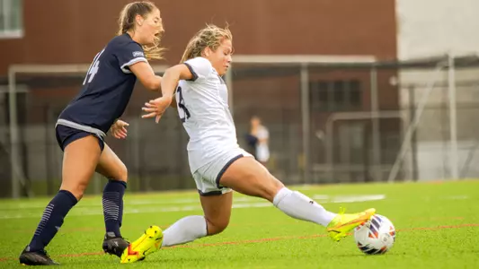 Allie Fekany pursuing the ball