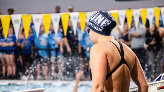 Bria Boreham looking onwards