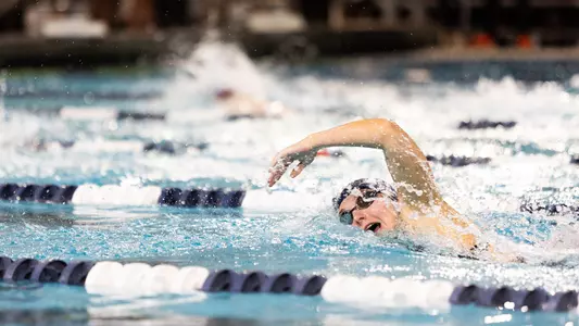 Marcia Shaw swimming