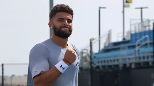 Rodrigo Crespo fist pumping