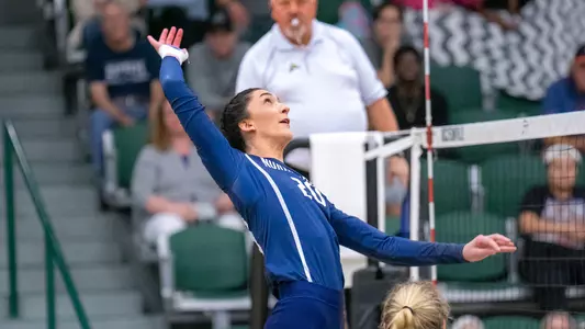 Maddie Boyd going up to make an attack