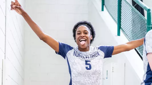 Mahalia White entering the court