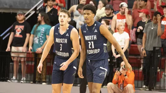 Carter Hendricksen and Jonathan Aybar at Jacksonville State