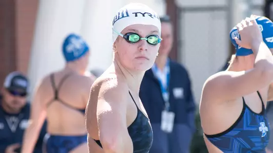 Faith Mutschler looking on